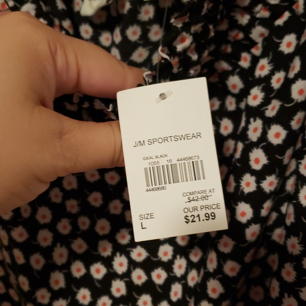 Floral Ruffle Midi Skirt - Picture 6 of 7